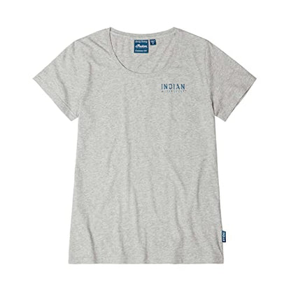 Indian Motorcycle Women's Indian Sign T-Shirt, Gray