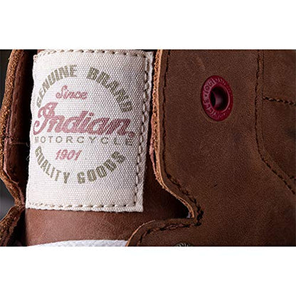 Indian Motorcycle Men's Leather Boyd Sneaker, Brown