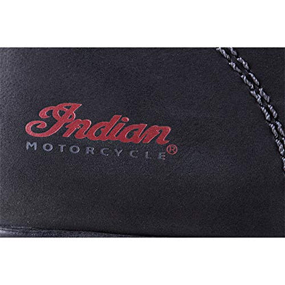 Indian Motorcycle Men's Leather Bryant Sneaker, Black