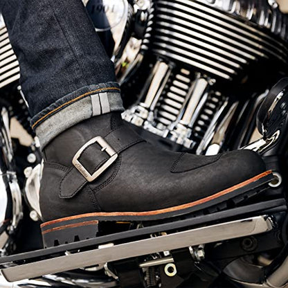 Indian Motorcycle Men's Classic Engineer, Black
