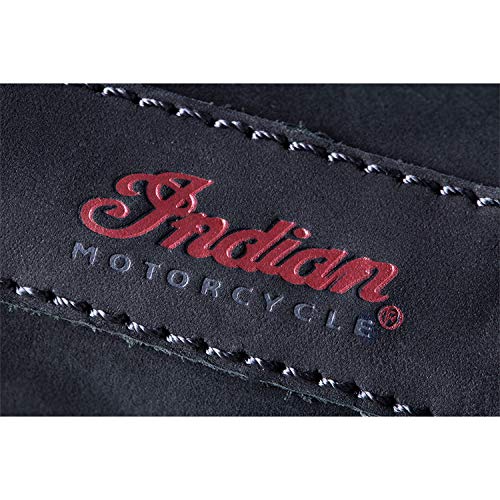 Indian Motorcycle Men's Leather Bryant Sneaker, Black