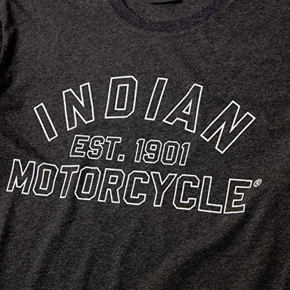 Indian Motorcycle Men's Est.1901 Marl T-Shirt, Black