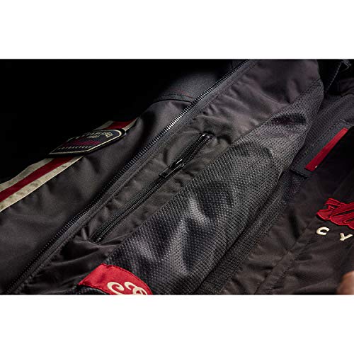 Indian Motorcycle Men's Textile 1901 V2 Jacket, Black - 2860957
