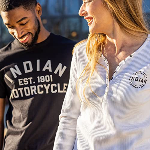 Indian Motorcycle Women's Sleeve Print T-Shirt, White