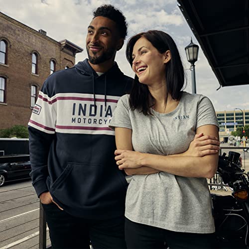 Indian Motorcycle Women's Indian Sign T-Shirt, Gray