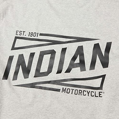 Indian Motorcycle Men's Athlete Long Sleeve T-Shirt, Gray