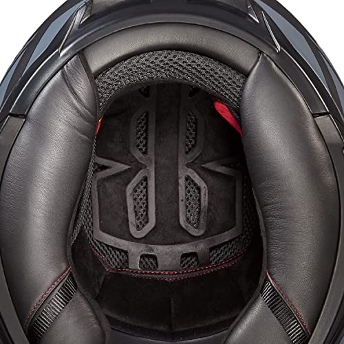 Indian Motorcycle Full Face Matte Sport Helmet, Black